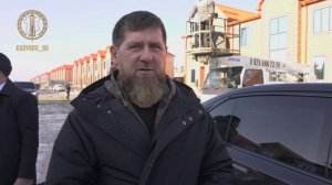 Рамзан Кадыров проинспектировал стройплощадки Грозного