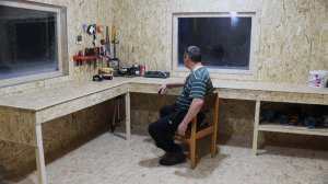 Сделал Большой Стол в Мастерской!