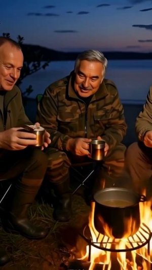 Петрович на рыбалке. ИИ песни о рыбалке