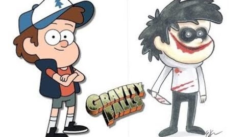 Персонажи Гравити Фолз в роли Крипипасты