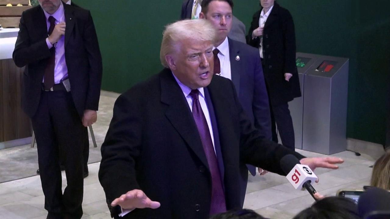 Дональд Трамп в Давосе встретился с Владимиром Зеленским. смотреть онлайн