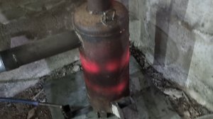 Как сделать простую и безопасную печь на отработке.