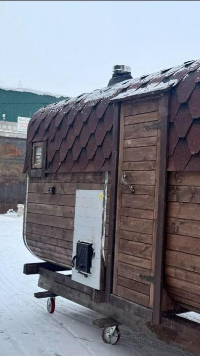 ✅Обзор 4х метровой бани квадро от первого лица