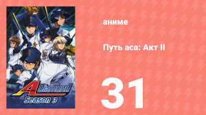 Путь аса: Акт II 31 серия (аниме-сериал, 2019)