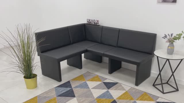 DALLAS Скамья угловая черный угол универс смотреть онлайн