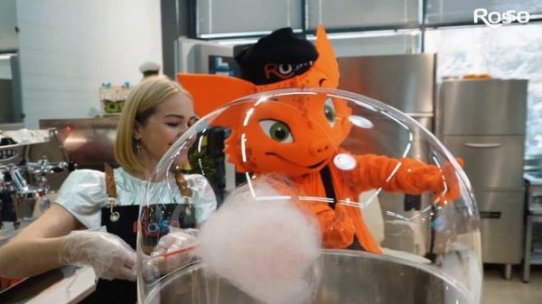 Аппарат для сладкой ваты Rosso II