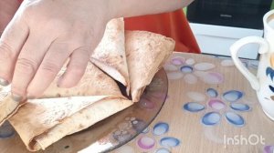 Конвертики из лаваша