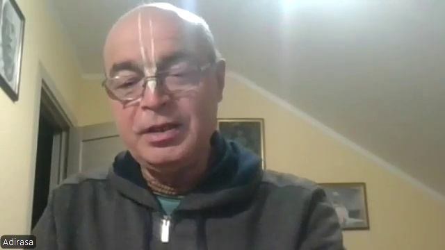 Настройка на джапу Е.М. Адираса прабху 22.01.2026 смотреть онлайн