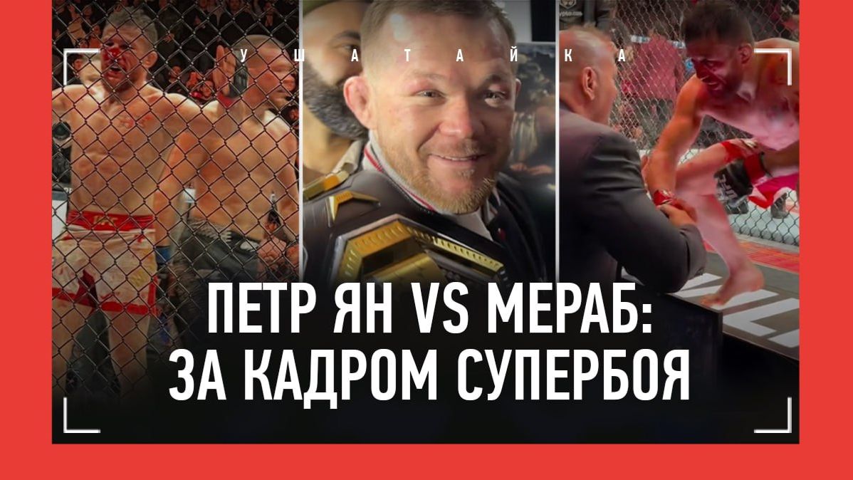 "ДАЙ ЕМУ *****!" / Петр Ян vs Двалишвили: накачка от Хамзина, Мераб и Дана Уайт / UFC 323 смотреть онлайн