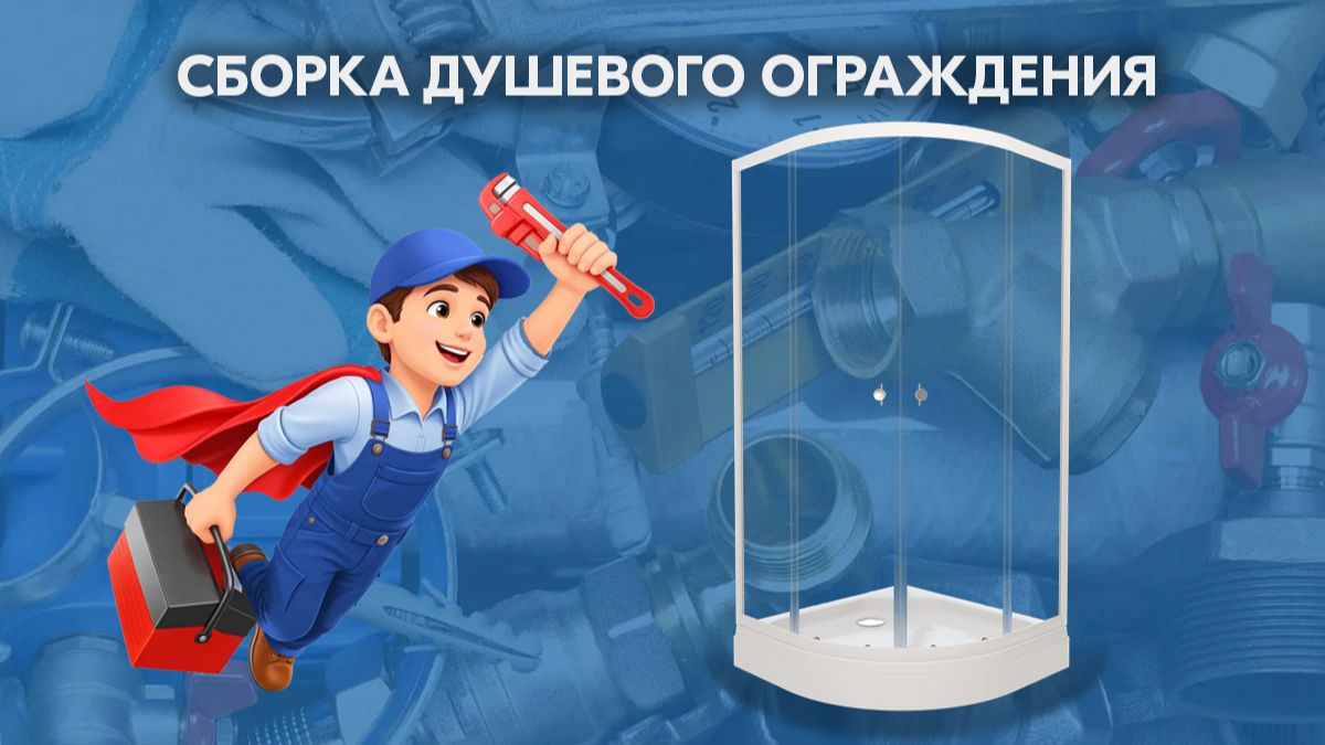 Сборка душевого ограждения (2025) смотреть онлайн