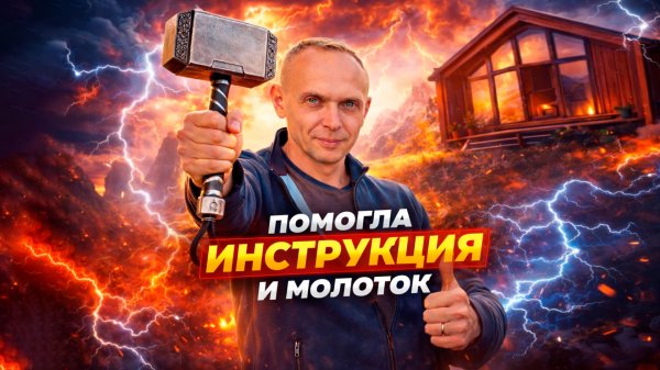 Забил тысячи гвоздей МОЛОТКОМ: Зачем директор завода строит дом сам