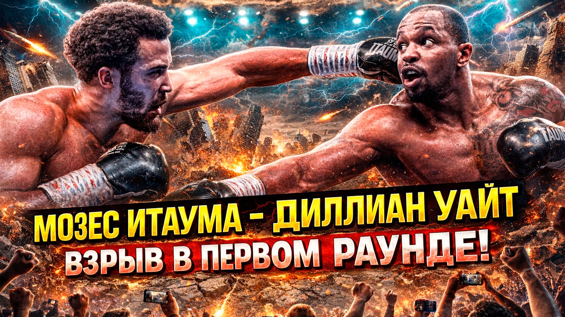 ШОК! Обзор боя Мозес Итаума - Диллиан Уайт