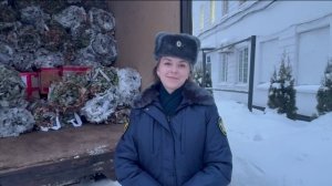 Оказание помощи бойцам СВО сотрудниками ИК-12