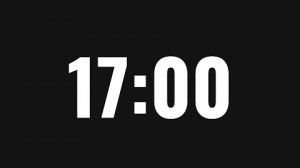 17 минут таймер