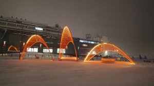 2026.01.22. Норильск. Парк Долгое Озеро. Ёлочка по ул. Дзержинского.