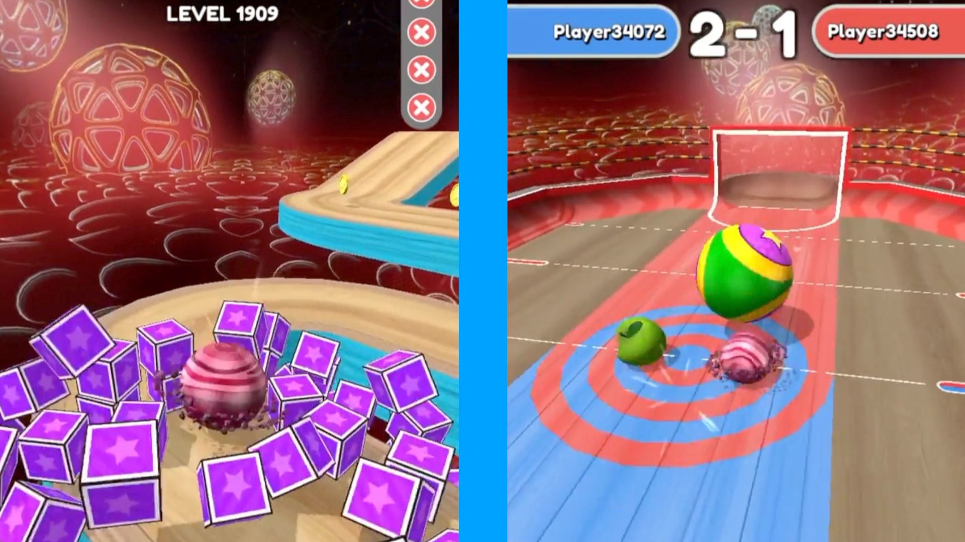 Going Balls  Super Speed run Gameplay New Update Level 1909 to 1912 Race Goal ball