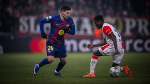 Славия Прага 4:2 Барселона. ЛЧ. 7-й тур. 21.01.2026