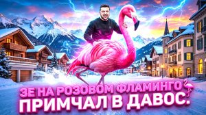 ЗЕ НА РОЗОВОМ ФЛАМИНГО 🦩 ПРИМЧАЛ В ДАВОС.