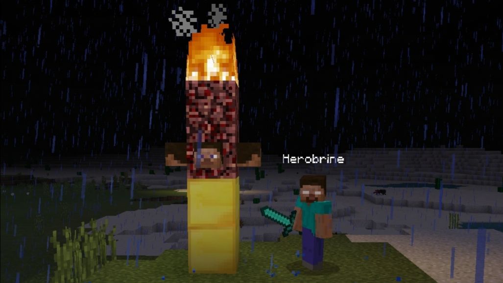 Herobrine в Minecraft.