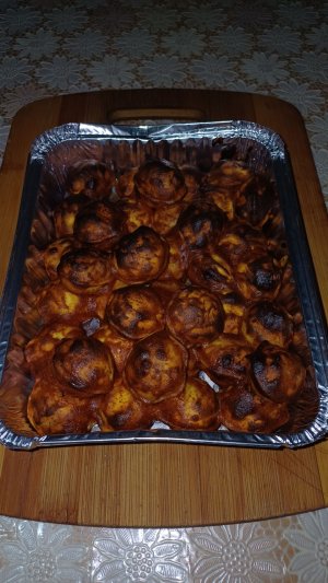 Пельмени в аэрофритюрнице.