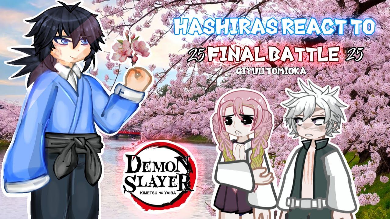 Реакция Столпов на Гию Томиока / Персонажи КРД / 5 часть / Гача реакция / Demon Slayer смотреть онлайн