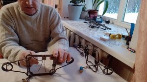 на сторожка из гвоздя для КП.