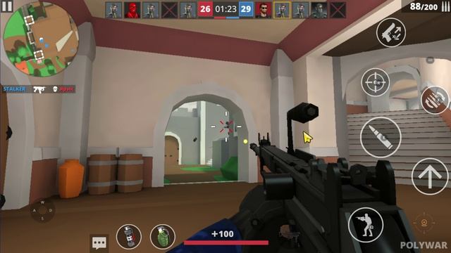 Играю в Polywar в первый раз!