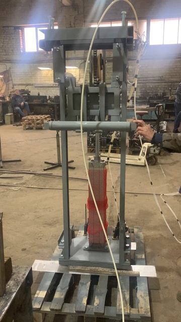 Минилифт с системой полиспаст (узел перевески троллеев)