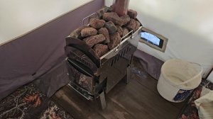 Мобильная банная печь Сапфира-100. Новый вариант на тестировании.