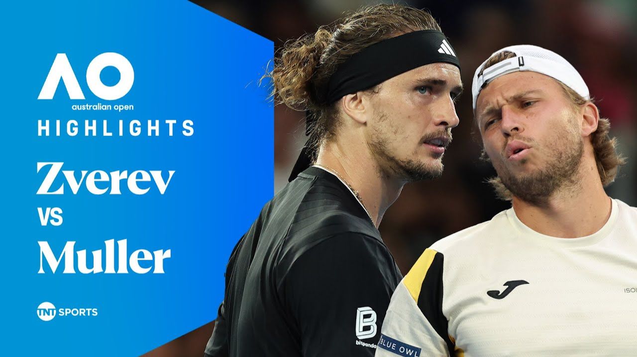 21.01.2026 | ОБЗОР ИГРЫ | Александр Зверев - Александр Мюллер | 2-й круг | AO 2026 | Highlights смотреть онлайн