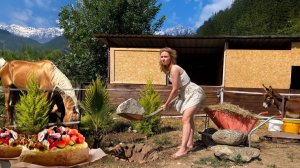 Уехала одна в турецкое село! Сажаю первые деревья и копаю камни, как сумасшедшая! Мечта или безумие?