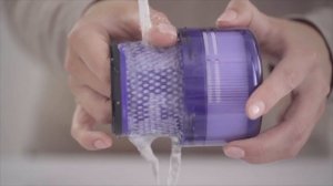 Как очистить моющиеся части беспроводного ручного пылесоса Dyson Humdinger™