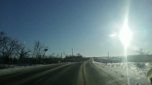 Где то между Луганском и Донецком.