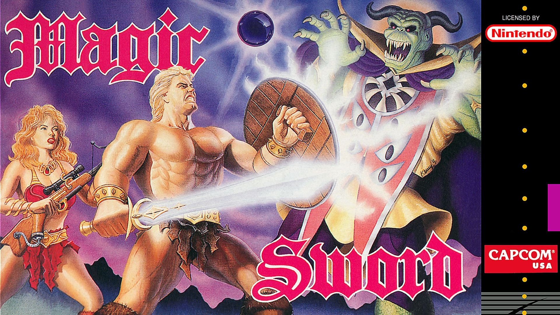 Super Nintendo (Snes) 16-bit Magic Sword Прохождение смотреть онлайн