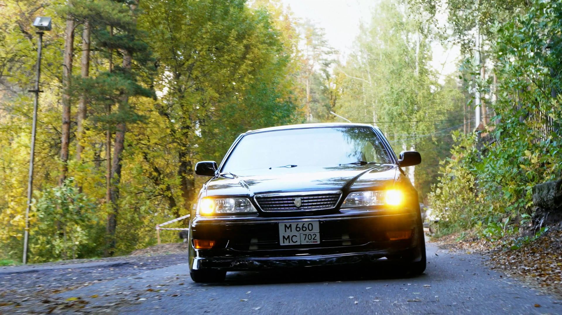 Burning tires | Toyota Mark 2 | 4K смотреть онлайн