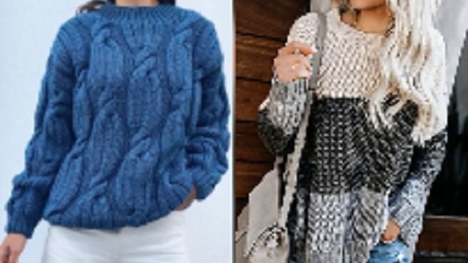 ПУЛОВЕР ОВЕРСАЙЗ СПИЦАМИ 2026: ТРЕНДОВЫЙ ХИТ без швов! 🧶✨