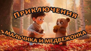 Мультфильм про дружбу мальчика и медвежонка