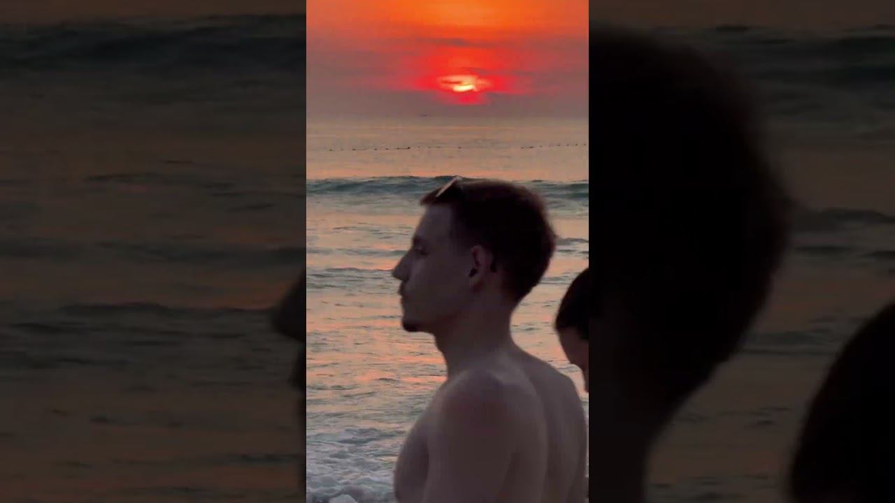 Phuket Kata Noi sunset Закат Пхукет 20.01.2026 Ката Ной #sea #beach #море