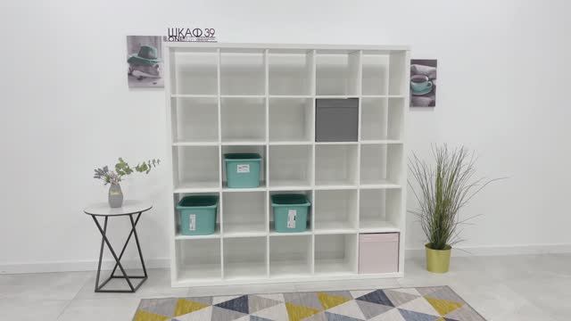 KALLAX Стеллаж 703.015.37 IKEA Белый 182x182 см смотреть онлайн