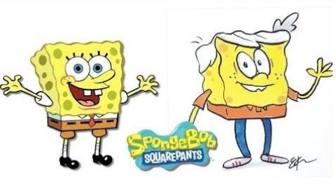 Персонажи Губки Боба Квадратные Штаны в роли персонажей «Мой шумный дом»