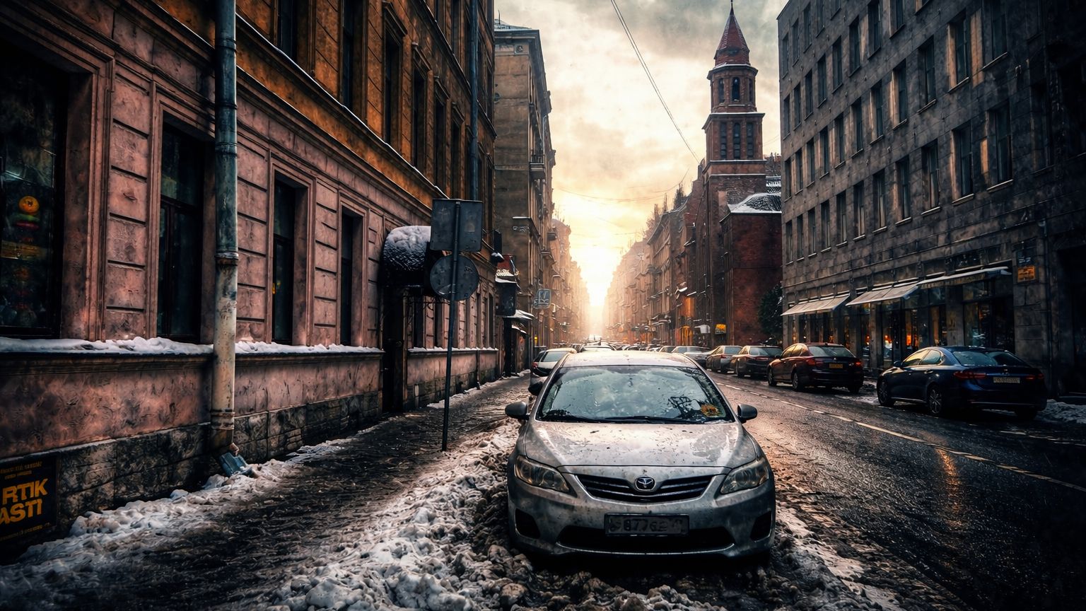 Прогулка по улице Маяковского. смотреть онлайн