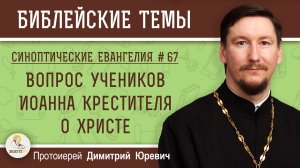 Синоптические Евангелия #67.  Вопрос учеников Иоанна Крестителя о Христе. Протоиерей Димитрий Юревич