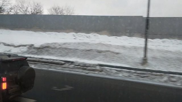 Москва из окна автобуса. смотреть онлайн