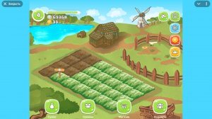 Счастливый фермер - интересная игра по типу фермы, есть вывод за друзей👍