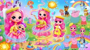 Художница ЛОЛ растёт из бедной в богатую! 32 идеи для кукол