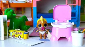 МЕНЯ ЗАБЫЛИ😭 В ДЕТСКОМ САДИКЕ👶👶 Куклы ЛОЛ сюрприз игрушки мультики ДАРИНЕЛКА