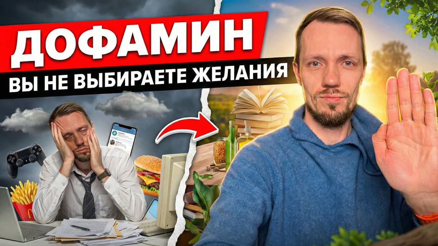 Дофамин: как вас незаметно держат в режиме бедности и усталости смотреть онлайн