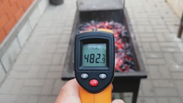 Температура углей в мангале. Версия 2024 года. #food #барбекю #cooking #гриль #bbq #мангал #
