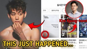 Прошла минута, и выставка Тэхёна стала №1, превзойдя шоу Ким Ён Хуна