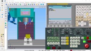 Урок 03. Фреза в симуляторе SSCNC SwanSoft. Программа, безопасность, перемещения, обороты